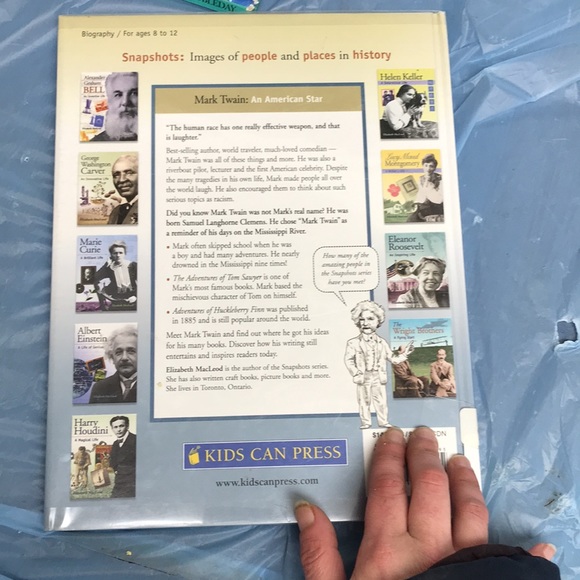 Mark Twain Biography kids hardback “American star” - Picture 4 of 16